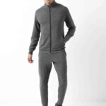 Men Ottoman Coord Tracksuit - Ash